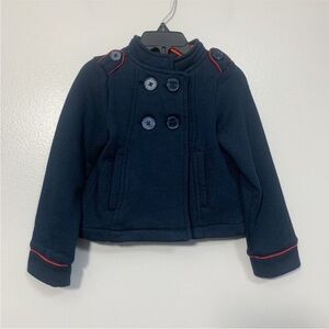 Joe Fresh Navy Blue Kids Jacket with Red Accents NWT *Size 3T - 4T
